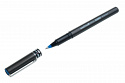 Ручка-роллер Uni-Ball micro DELUXE UB-155 UNI синяя 0.5мм корпус серый